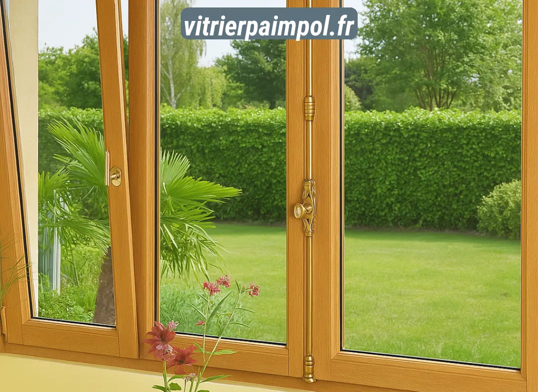 Installation de fenêtre en bois sur mesure Paimpol
