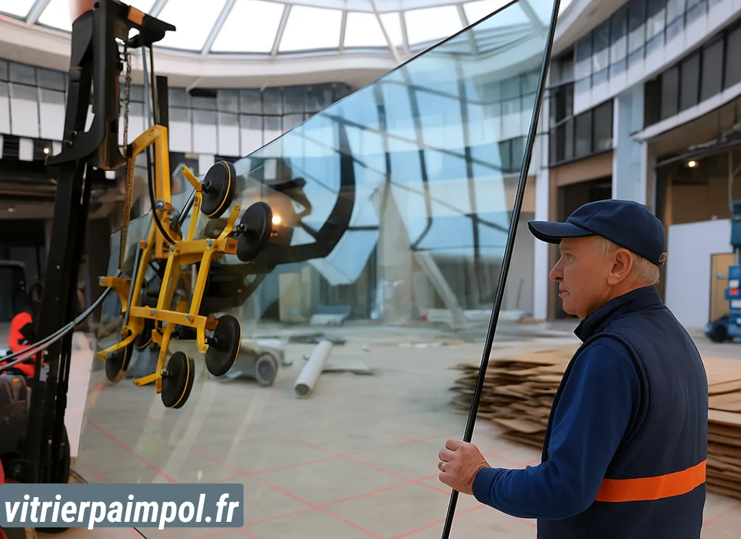 Remplacement de vitrine magasin Paimpol